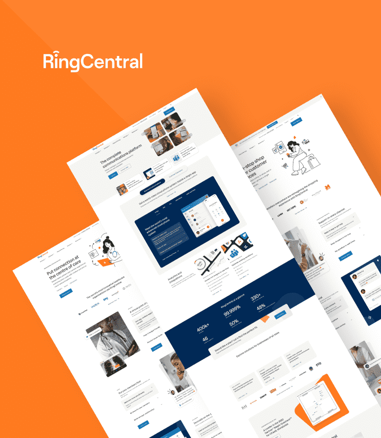 Ring Central - Website Development